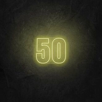 50 LED Neon Sign
