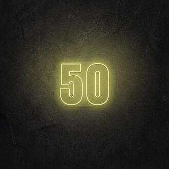50 LED-Neonschild