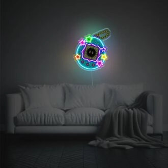 Elektronisches Haustier-Spielkonsole LED Neon Acrylkunstwerk