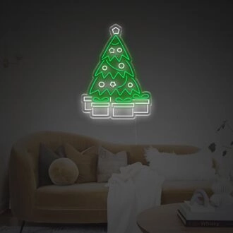 Weihnachtsbaum LED Neonschild