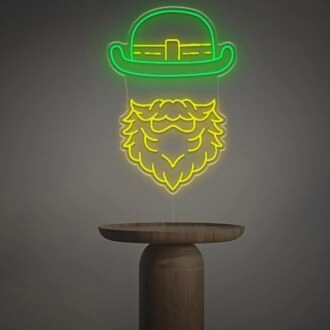 Irischer Bart LED Neonschild