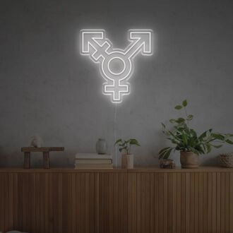 Transgender LED Neonschild
