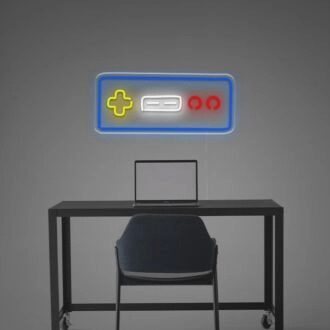 Alte Schule Spielcontroller LED Neonschild