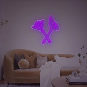 Sakura-Zauberstäbe LED-Neonschild