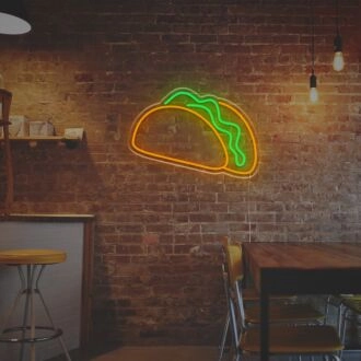 Tasty Taco LED Neon Sign