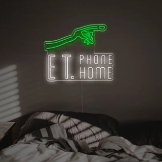 Et Phone Home LED Neon Sign