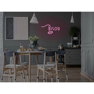Bisou Neon Sign