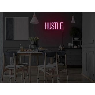 Hustle Neon Sign