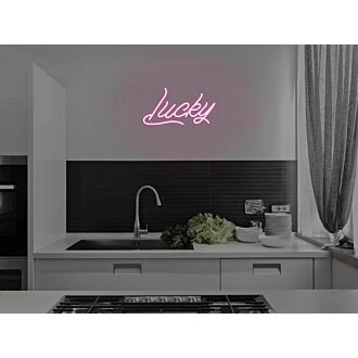 Lucky Neon Sign