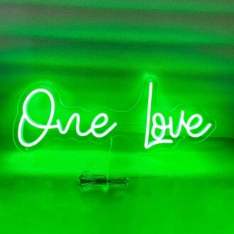 One Love LED Sign