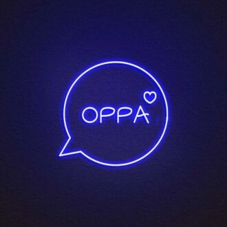 Oppa Neon Sign
