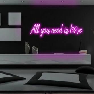 All You Need Is Love Neon Sign