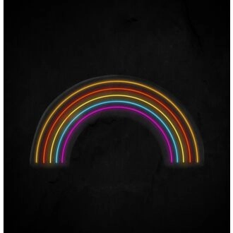 Rainbow Neon Sign