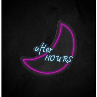 After Hours Neon Sign