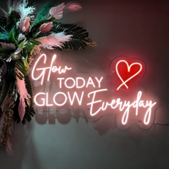 Illuminate Your Day Shine Every Moment - Neon Sign