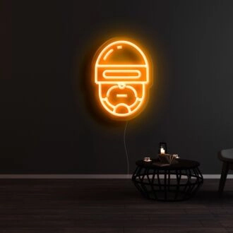 Robocop Neonschild