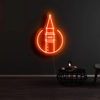 Venedig Stadt Symbol Neonschild