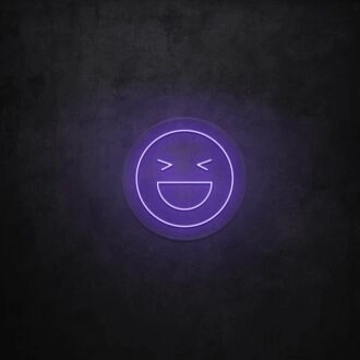 Laughing Face LED Sign