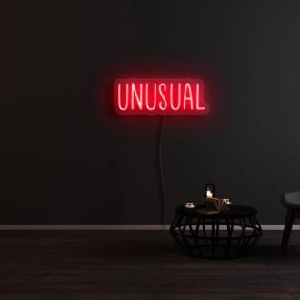 Unusual Neon Sign