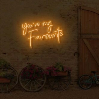 You are my favorite LED neon sign