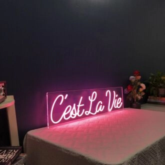 Cest La Vie French Neon Sign