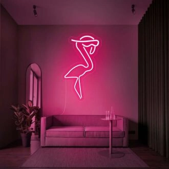 Cooler Flamingo Neonschild