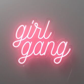 Girl Gang Neon Sign