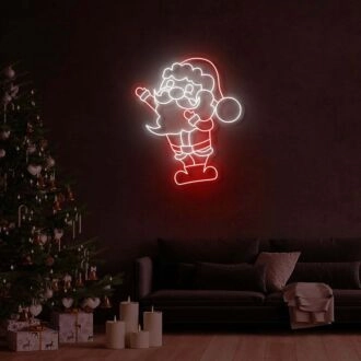 Santa LED-Neonschild