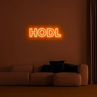 Hodl Neon Sign