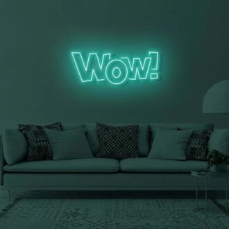 WOW! LED Neon Sign