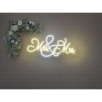 Mrs And Mrs Neon Sign