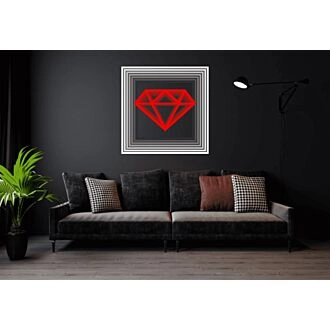 Diamond Infinity Mirror Neon Sign