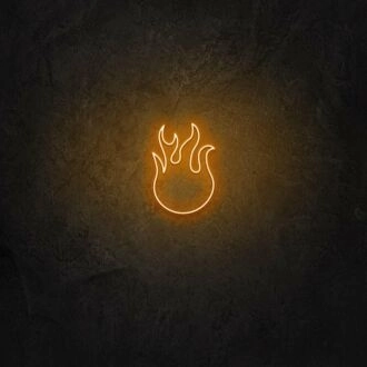 Flammen LED-Neonzeichen