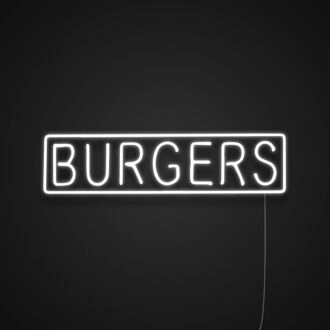 Burgers Neon Sign