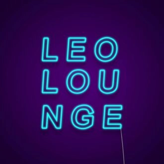 Leo Lounge Custom Neon Sign