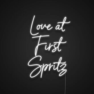 Love At First Spritz Neon Sign