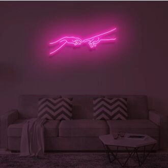 DIE ERSCHAFFUNG ADAMS" LED-Neon-Schild