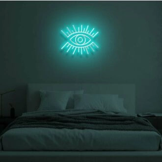 EVIL EYE" LED Neon Sign