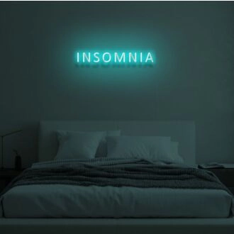 INSOMNIA" LED Neon Sign