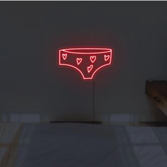 Heart Panty Neon Sign