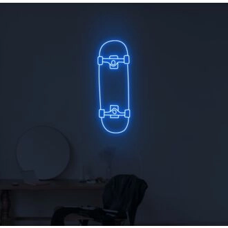 Skateboard Neon Sign