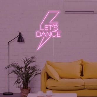 Lets Dance Neon Sign