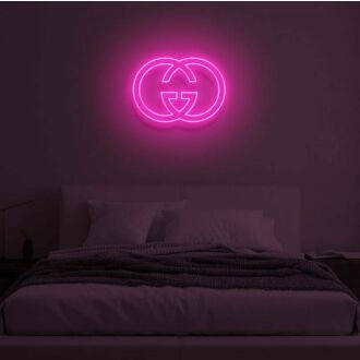 "GG" LED Neon Sign