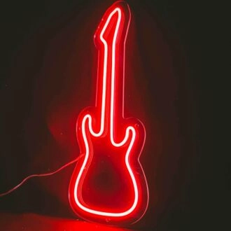 Gitarren-Neonschild