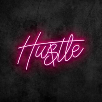 Hustle Neon Sign