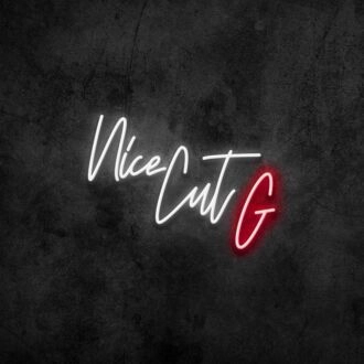 Nice Cut G Neon Sign