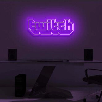 TWITCH LED Neon Sign