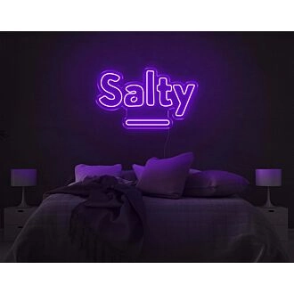Salty Neon Sign