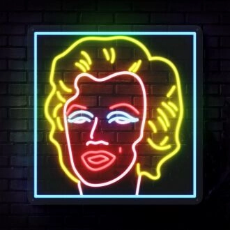 Andy Warhol Marilyn Neonschild