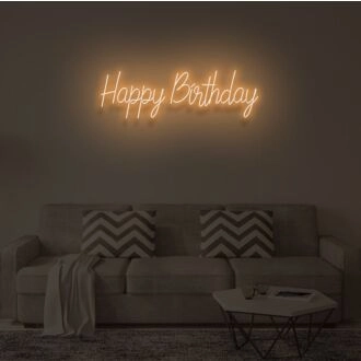 HAPPY BIRTHDAY" LED Neon Sign